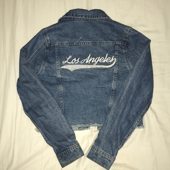 charlotte russe jean jacket